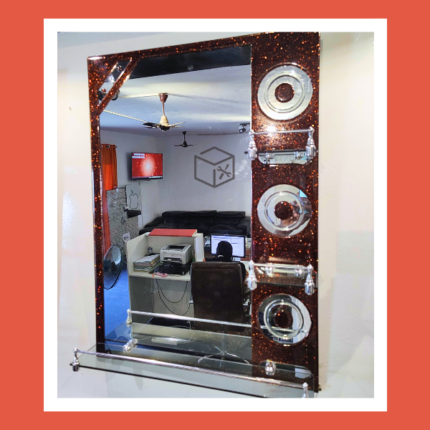Miroir Étagère Marron PM 50x70